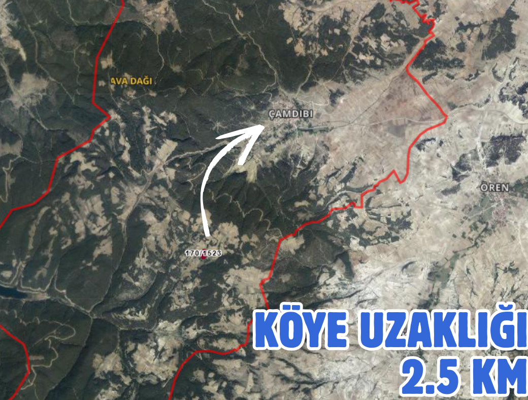 KÜTAHYA ASLANAPA ÇAMDİBİ 7.001M² TARLAMIZ SATILIKTIR - KÜTAHYA ASLANAPA fotoğraf 2